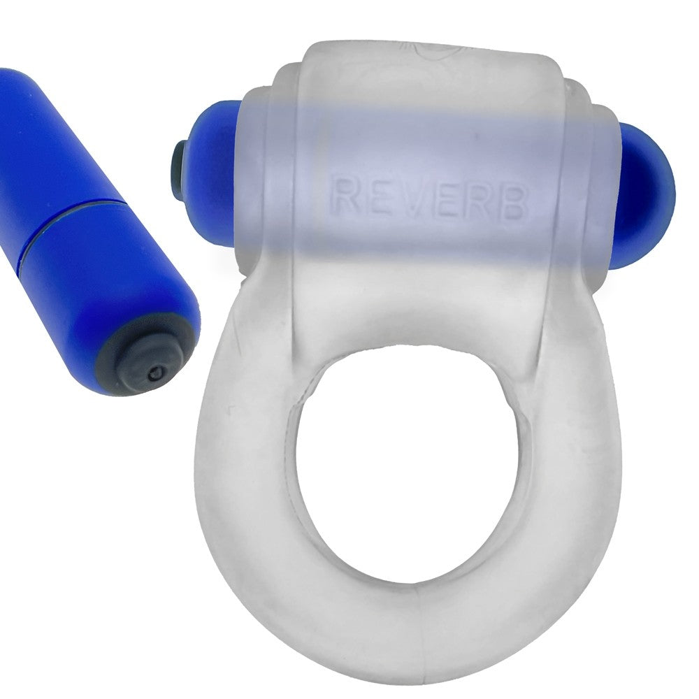 Hunkyjunk REVRING Vibe Cock Ring Clear Ice