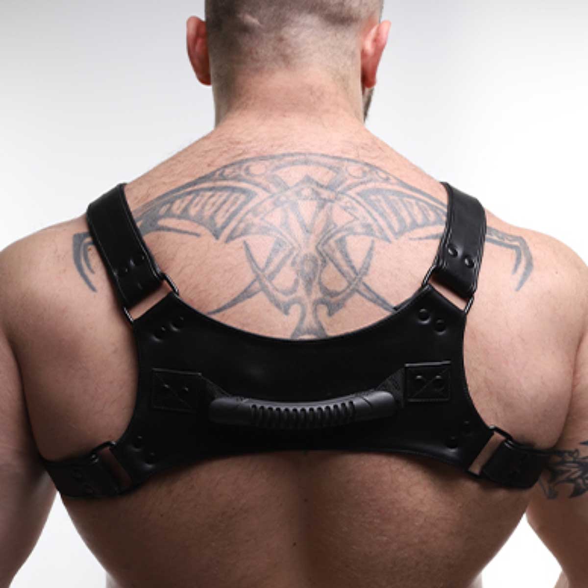 ruff GEAR Leather Bulldog Action Harness