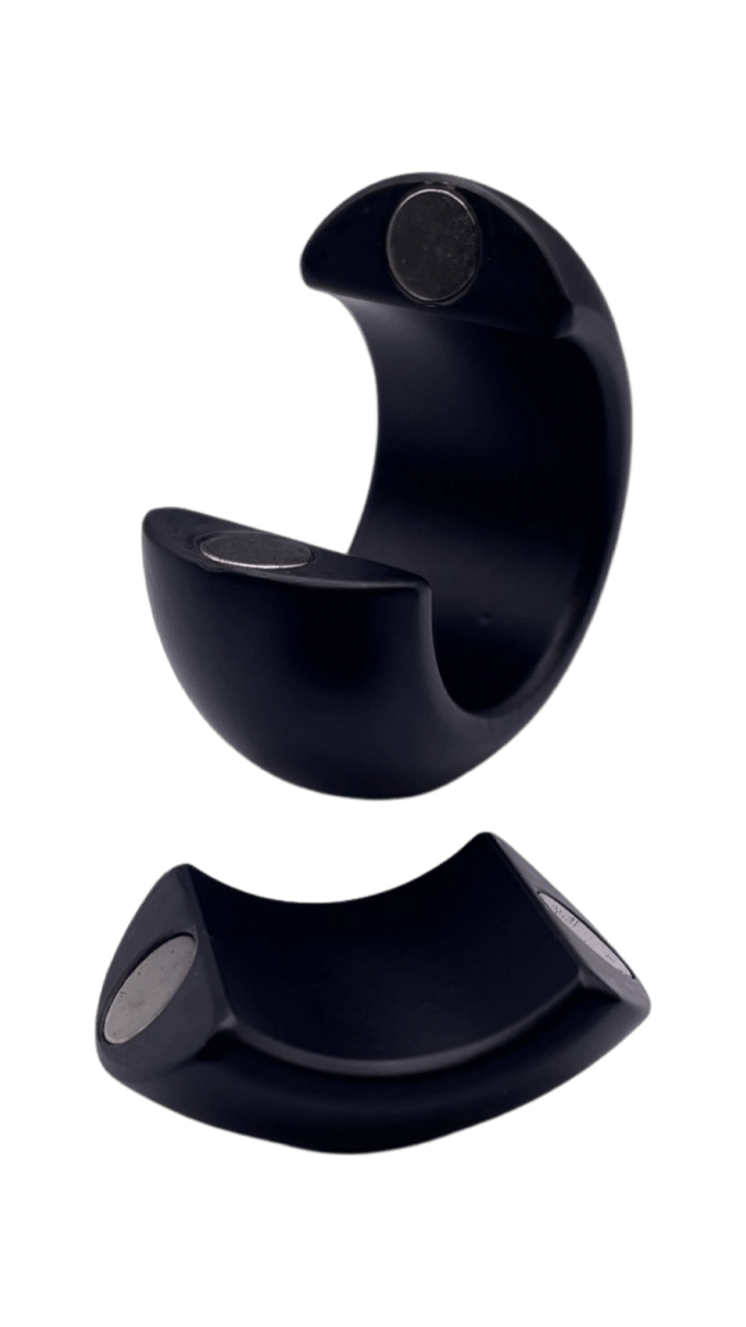 ruff GEAR Magnetic Black OVAL Ballstretcher 35mm x 30mm 321gm