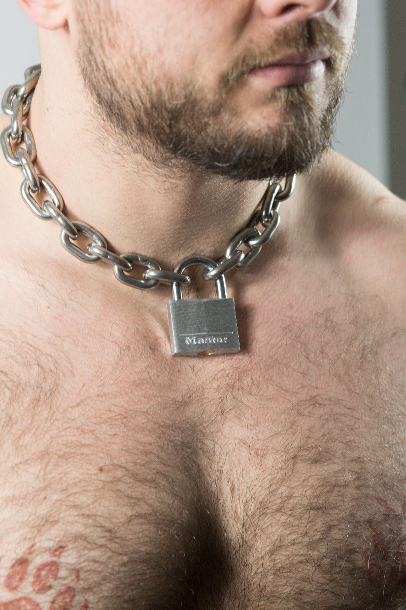 ruff GEAR Pitbull Chain 6mm with 40mm Master Lock