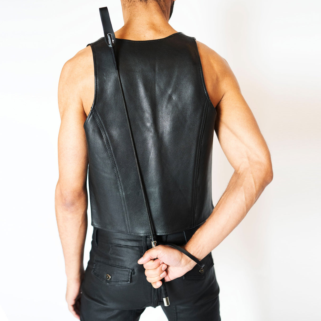 ruff GEAR Leather Sports Crop 28 Inch