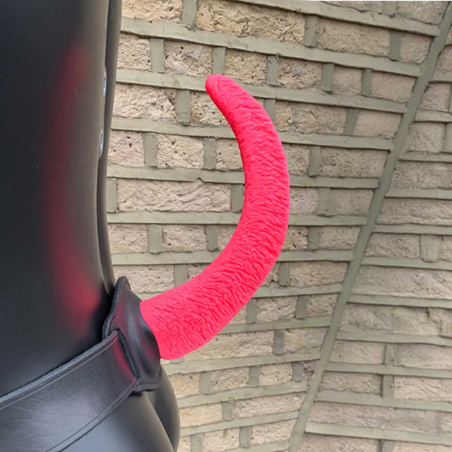 Square Peg Woofy Show Tail Puppy Pink