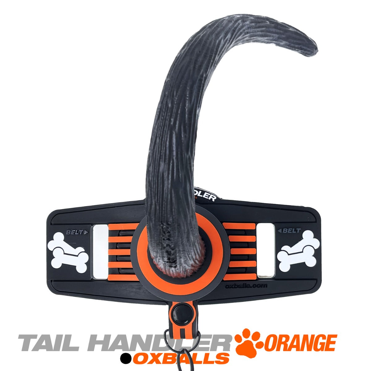 Oxballs TAIL HANDLER Belt Strap Show Tail Orange