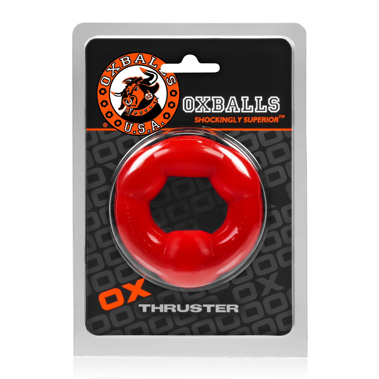Oxballs Thruster Cock Ring Red