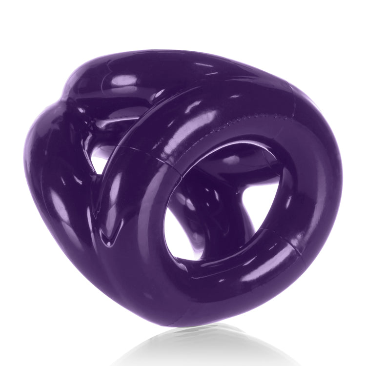 Oxballs Tri-Sport Cock Sling Eggplant