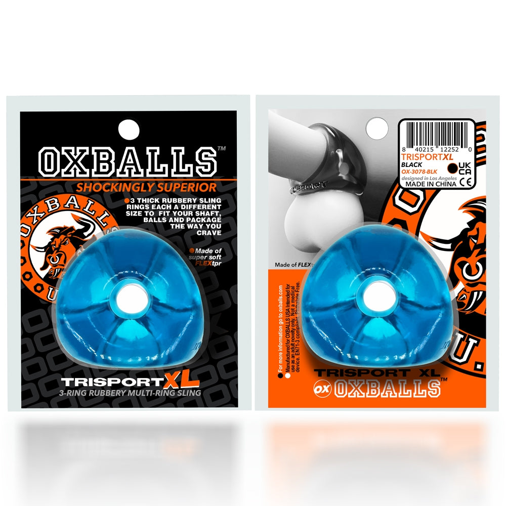 Oxballs Tri Sport XL Cock Sling Space Blue