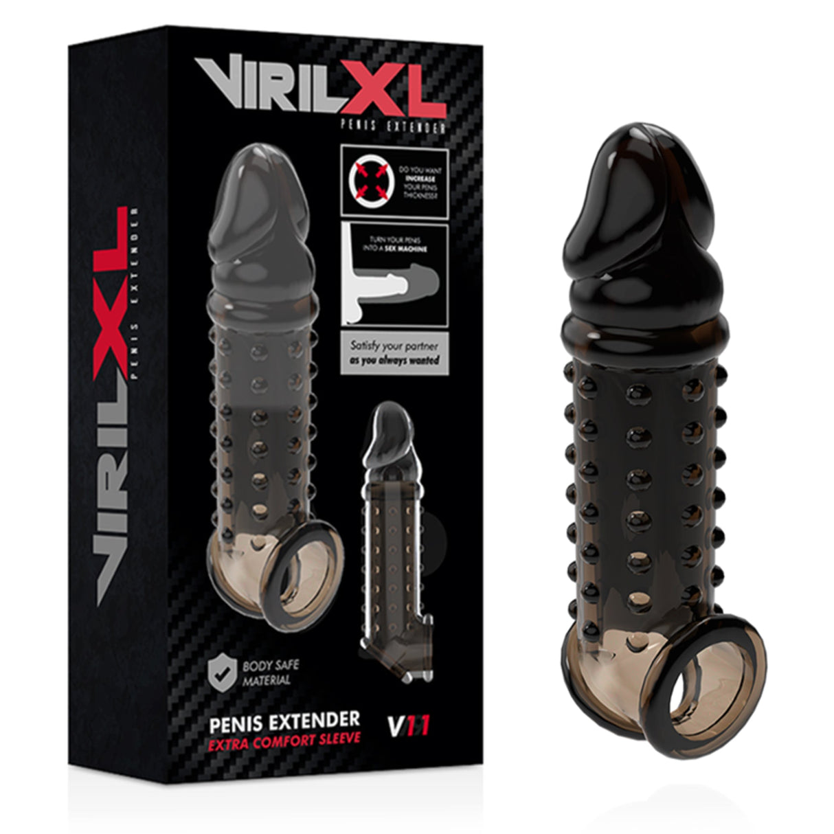 Virilxl V11 Penis Extender Black