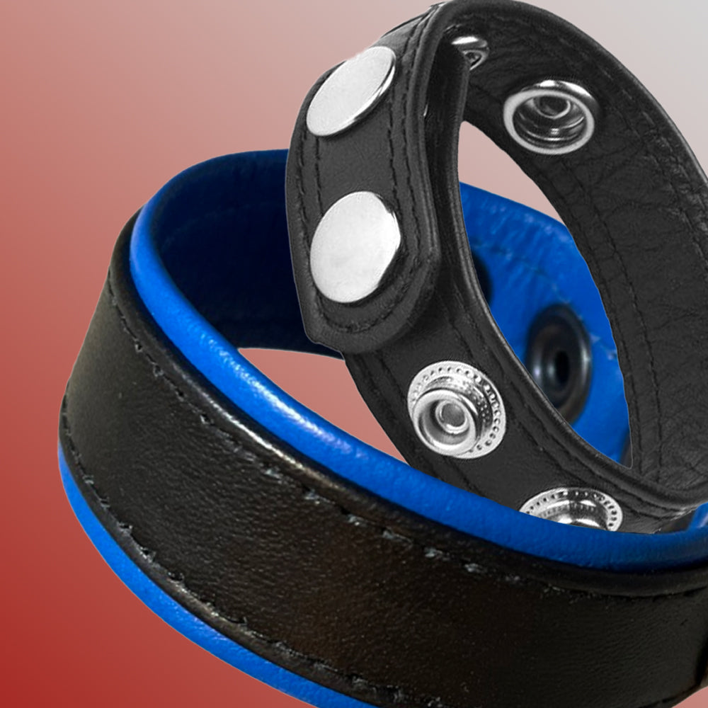 Cock and Ball Gear Cock Straps Leather Silicone