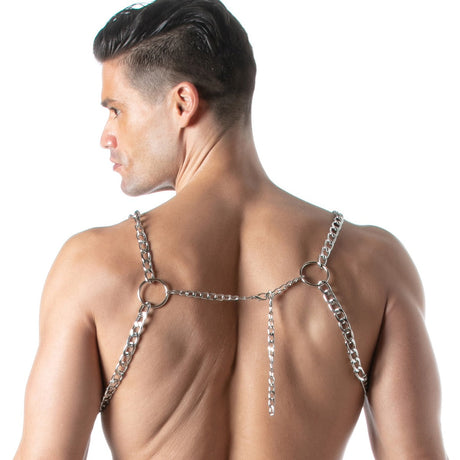 Leader Chain Party Harness Silver