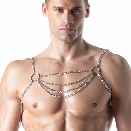 Leader Chain Harness Light Silver