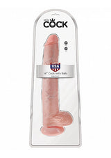 Pipedream King Cock 14 Inch Dildo with Balls Flesh