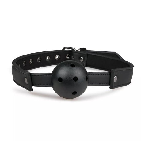 EasyToys Ball Gag with PVC Ball Black