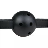 EasyToys Ball Gag with PVC Ball Black