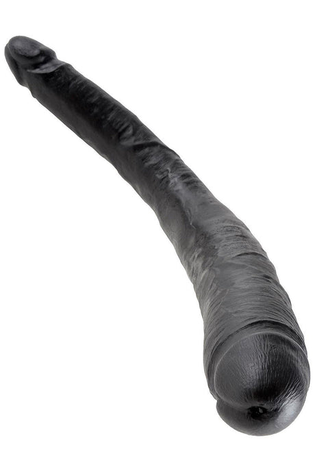 Pipedream King Cock 16 Inch Tapered  Double Dildo Black