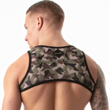 Leader Camo Warrior Harness Black