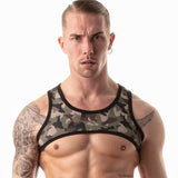 Leader Camo Warrior Harness Black