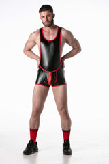 Leader Brut Singlet Red