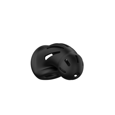 Mancage No 27 Ultra Soft Silicone Chastity 2.4 Inch Cage Black