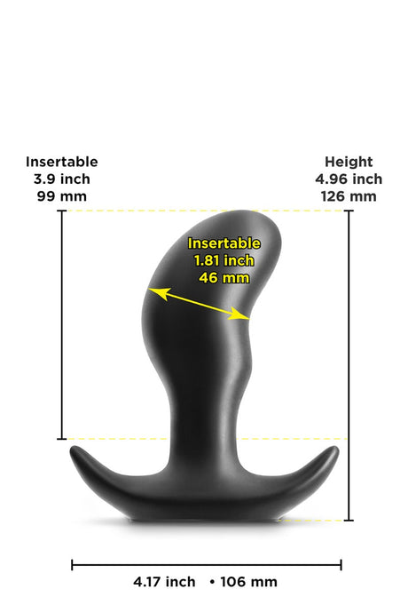 Renegade BULL Butt Plug Medium Black