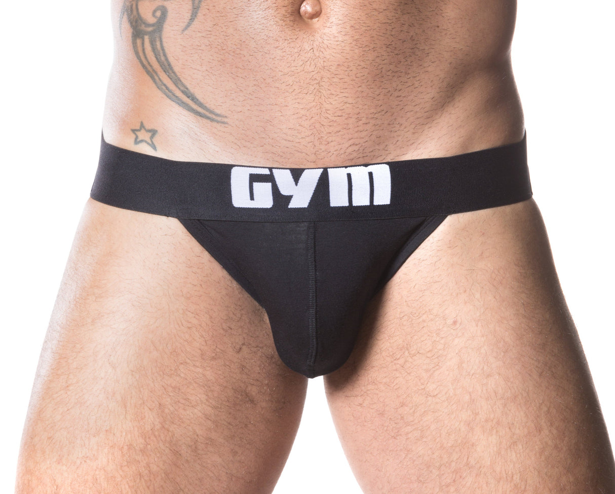 GYM Track Jockstrap Black