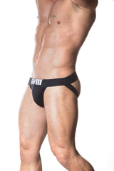 GYM Track Jockstrap Black