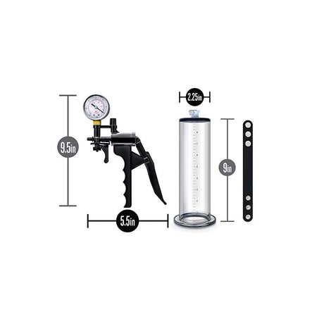 Performance VX8 Premium Penis Pump with Pressure Gauge