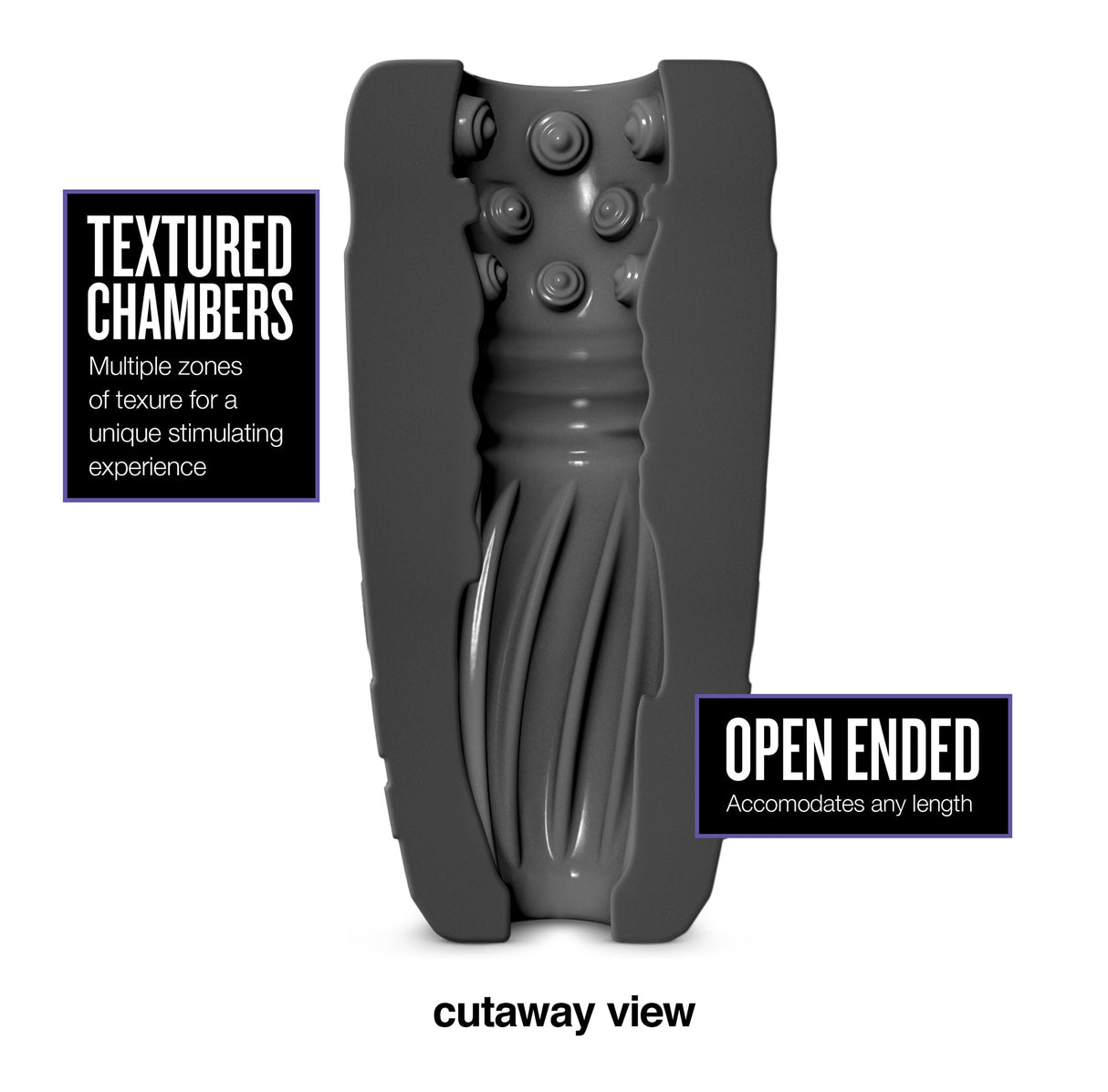 M For Men Elite Platinum Gript Masturbator