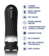 M For Men Quantum X Heating Super Stroke Masturbator