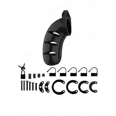 Mancage NO 3 Chastity 4.5 Inch Cock Cage Black