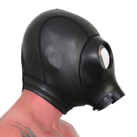 665 Inc Neoprene Gas Mask Hood Black