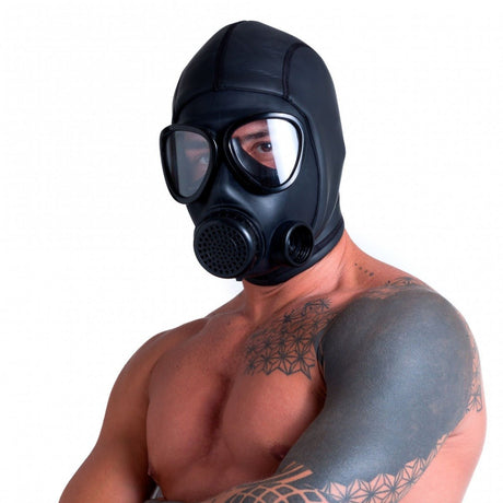 665 Inc Neoprene Military Gas Mask Black