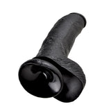 Pipedream King Cock 9 inch Cock with Balls Black