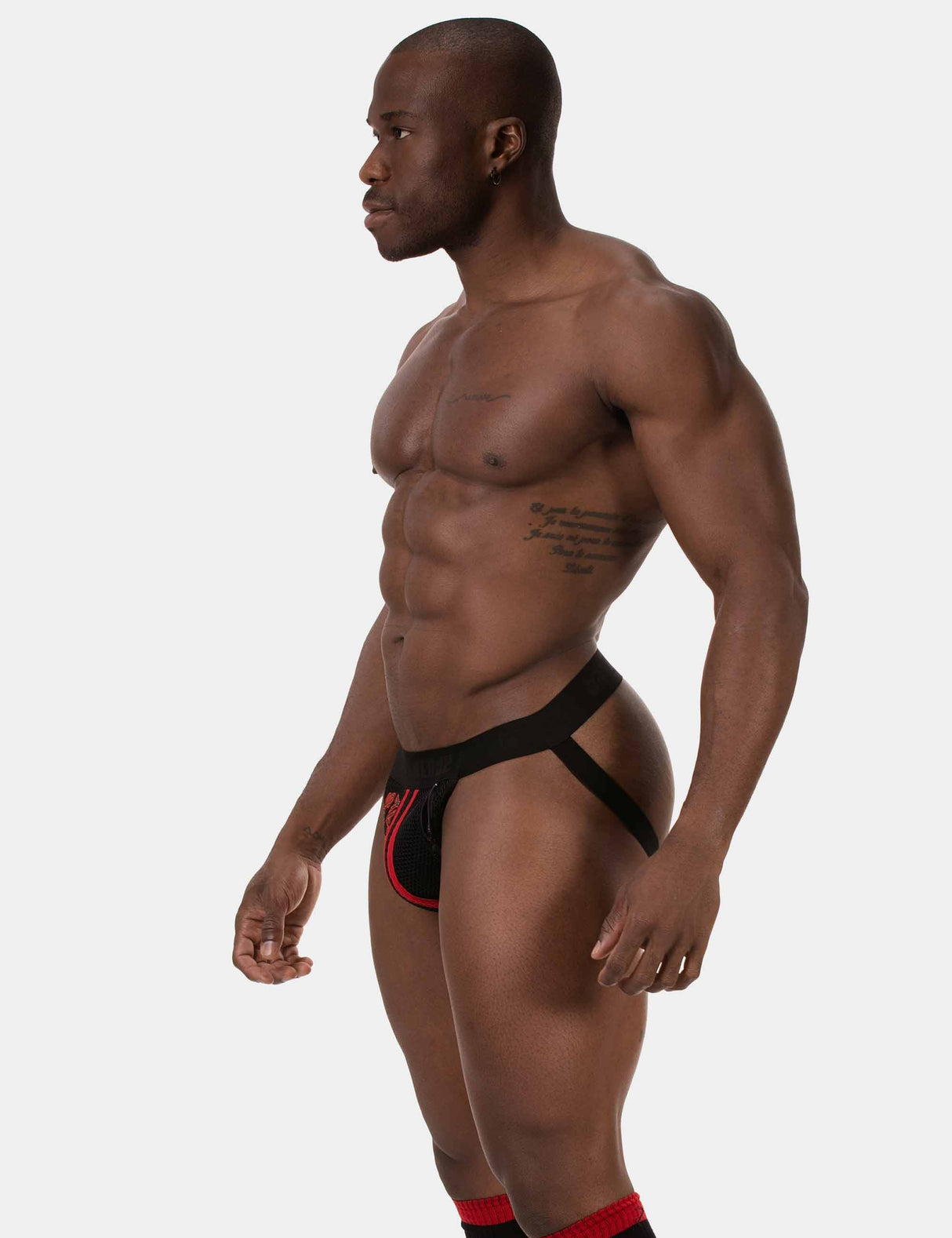 Barcode Berlin Jock Let's Play Black Red