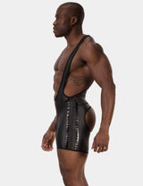 Barcode Berlin Backless Singlet Versos Black