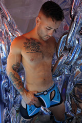 Breedwell Circuit Breaker Chap Jock Aqua Blue