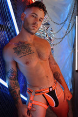 Breedwell Circuit Breaker Jock Neon Orange