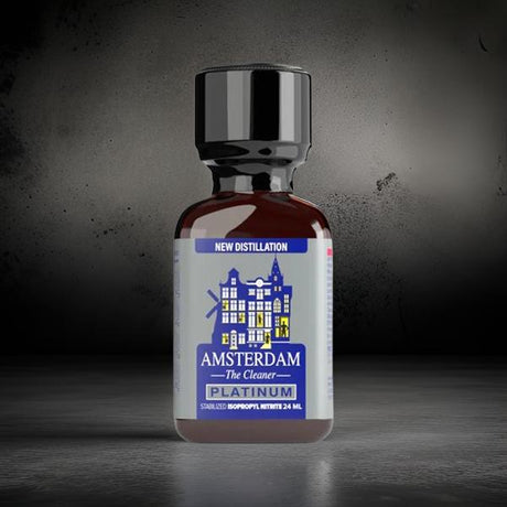 Amsterdam Platinum Leather Cleaner Poppers 24ml