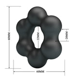 Crazy Bull Balls Silicone Cock Ring