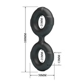Crazy Bull Ultra-Soft 2in1 Silicone Cock & Ball Ring