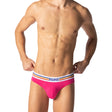 BIKE Stretch Cotton Brief Hot Pink