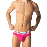 BIKE Stretch Cotton Brief Hot Pink