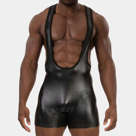 Barcode Berlin Singlet Bazo Army Black