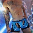 Breedwell Circuit Breaker Chap Jock Aqua Blue