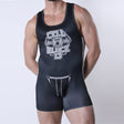Cellblock 13 Bear Attack Singlet Jock Black