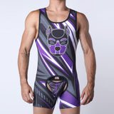 Cellblock 13 Kennel Club Lightning Pup Singlet Jock Purple