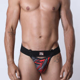 Cellblock 13 Kennel Club Lightning Snap Off Jockstrap Red