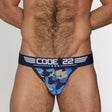 Code 22 Army Mesh Jockstrap Petrol