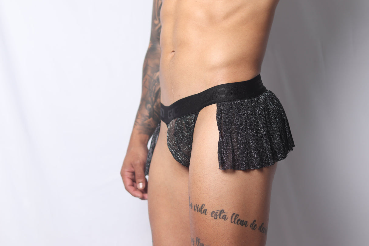 Gigo Flash Jock Skirt Black