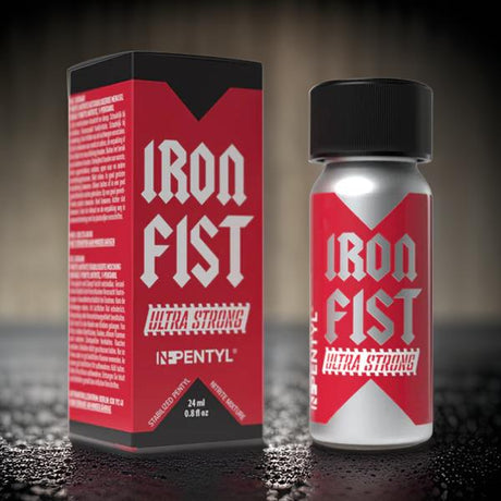 Iron Fist Ultra Strong Pentyl Leather Cleaner Poppers 24ml