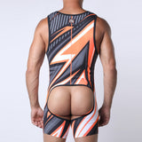 Cellblock 13 Kennel Club Lightning Pup Singlet Jock Orange